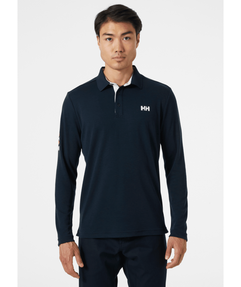 Helly Hansen Skagerrak Quickdry LS polo majica - moška