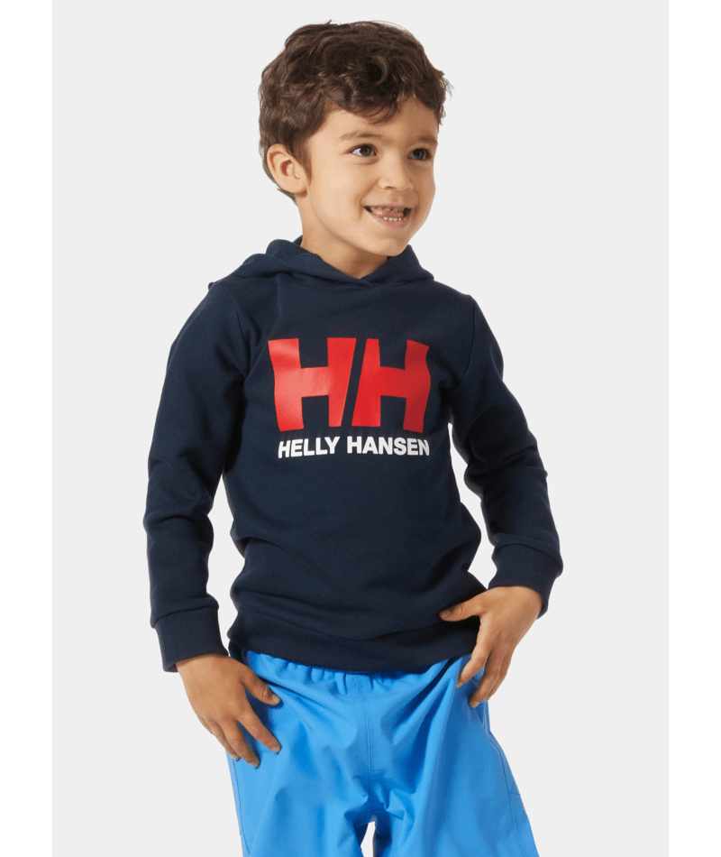 Helly Hansen Logo pulover s kapuco - otroški