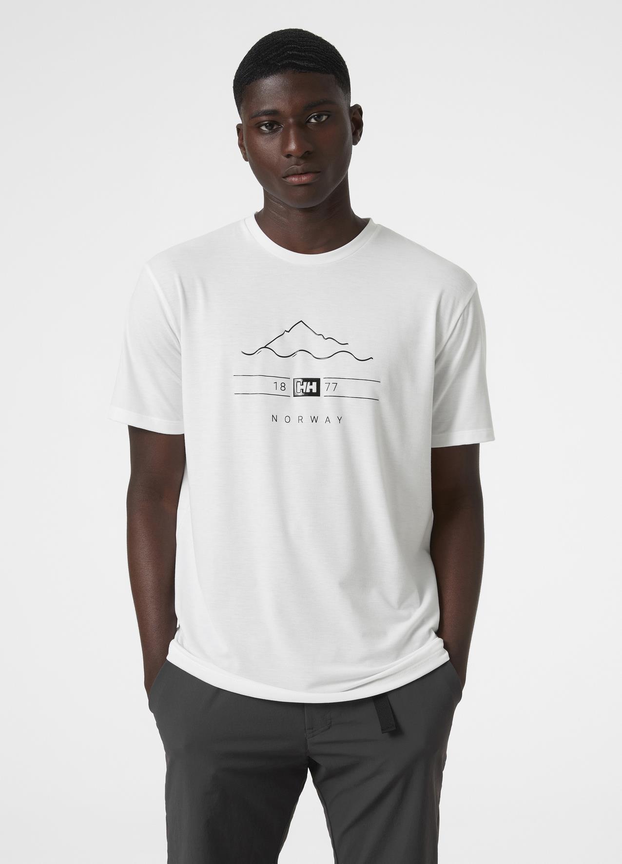 Helly Hansen Skog Recycled Graphic T-shirt majica - moška